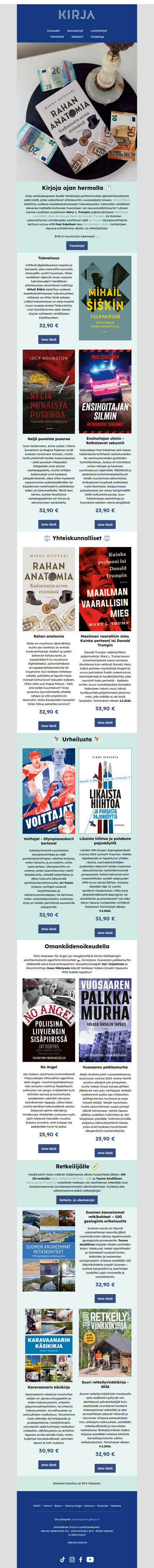 📚 Kirjoja ajan hermolla ⏱️