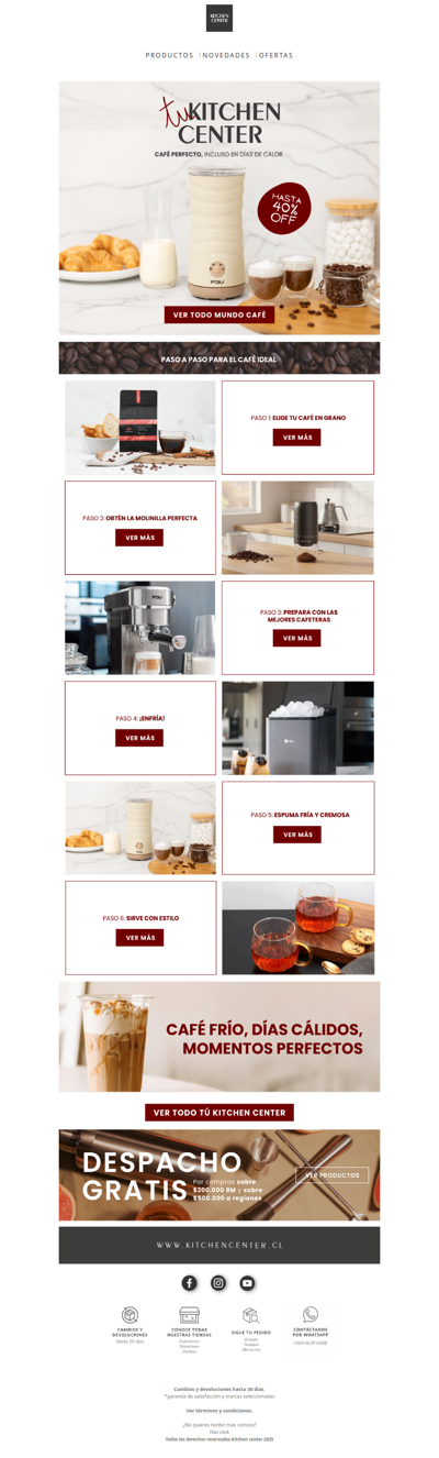 Hasta 40% OFF en mundo café ☕