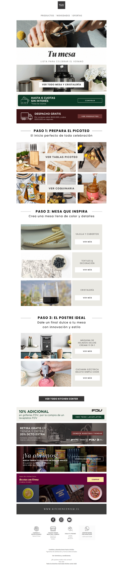 Mesa veraniega lista para celebrar 🍉✨