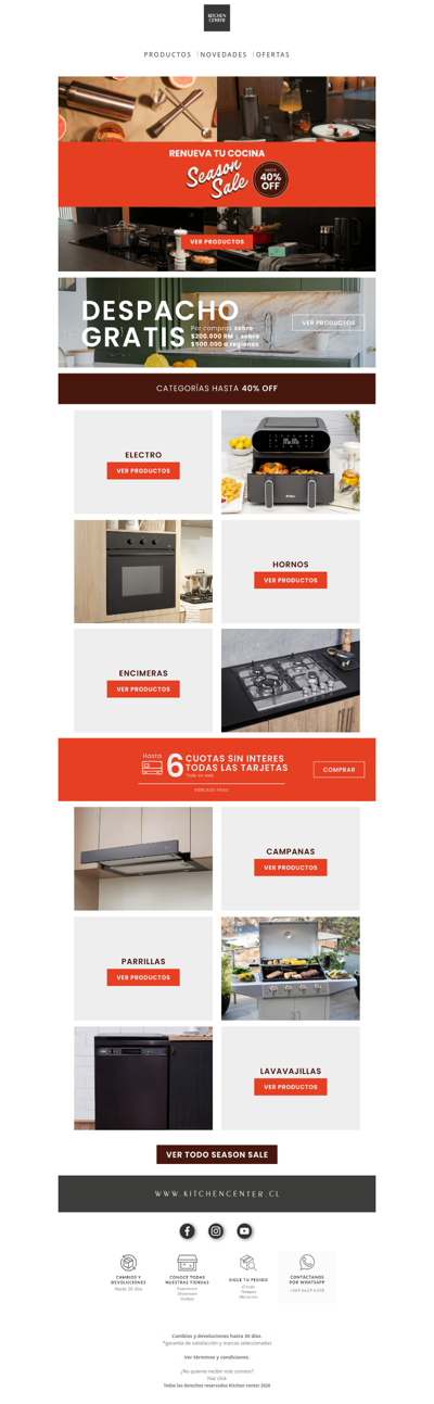 Fin de temporada... ¡Hora de renovar tu cocina! 🔥