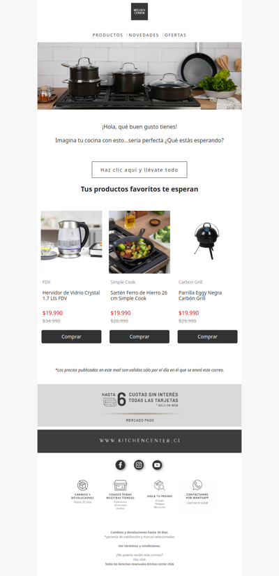 ¿Indeciso? ¡Tu cocina lo necesita!