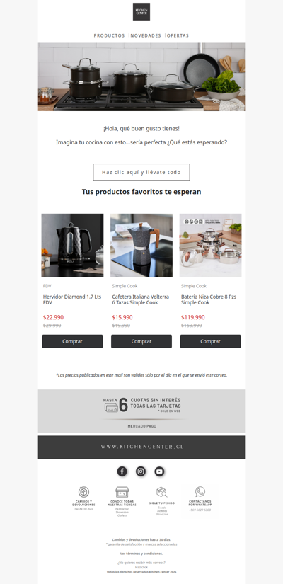 ¿Indeciso? ¡Tu cocina lo necesita!