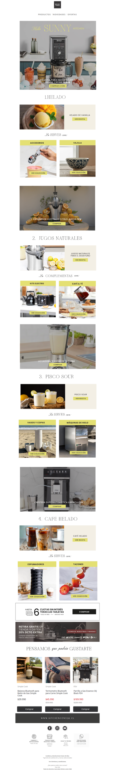 Refrescarse también se planea ☀️