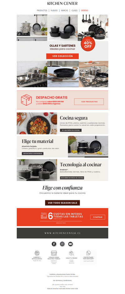 ¡Hasta 40% OFF en Ollas y Sartenes! 🔥⭐