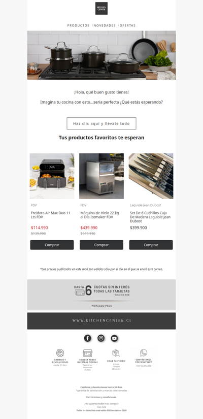 ¿Indeciso? ¡Tu cocina lo necesita!