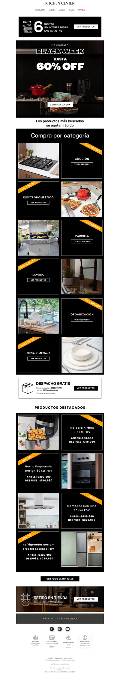 ¡Empezó Black Week! Hasta 60% OFF 🖤