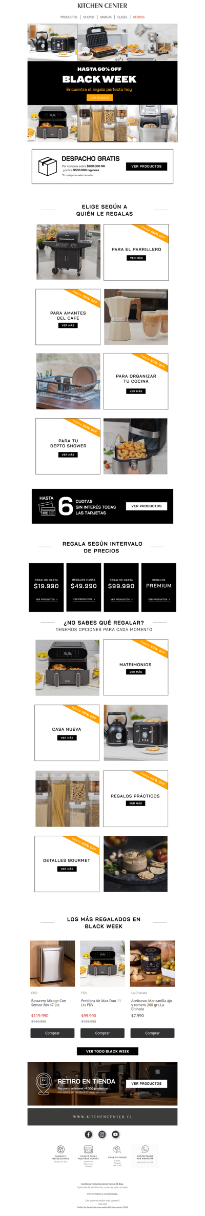 🎁 Seguimos en Black Week: mil razones para regalar