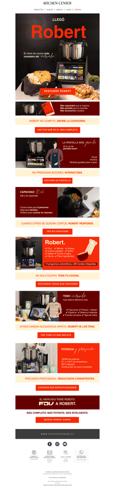 Llegó Robert ⚡ El robot de cocina más completo