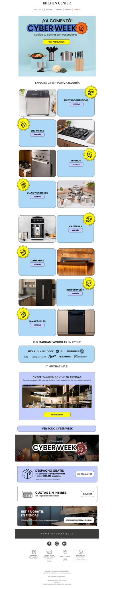 ¡Equípate a lo grande este CYBER WEEK! 🥘