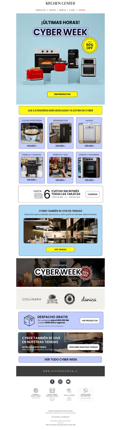 ¡ÚLTIMAS HORAS de Cyber Week! 🚨