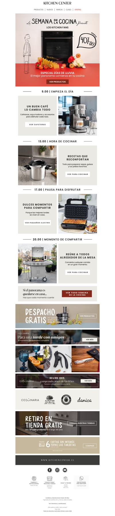 🌧️ Café, cocina y lluvia... el panorama perfecto