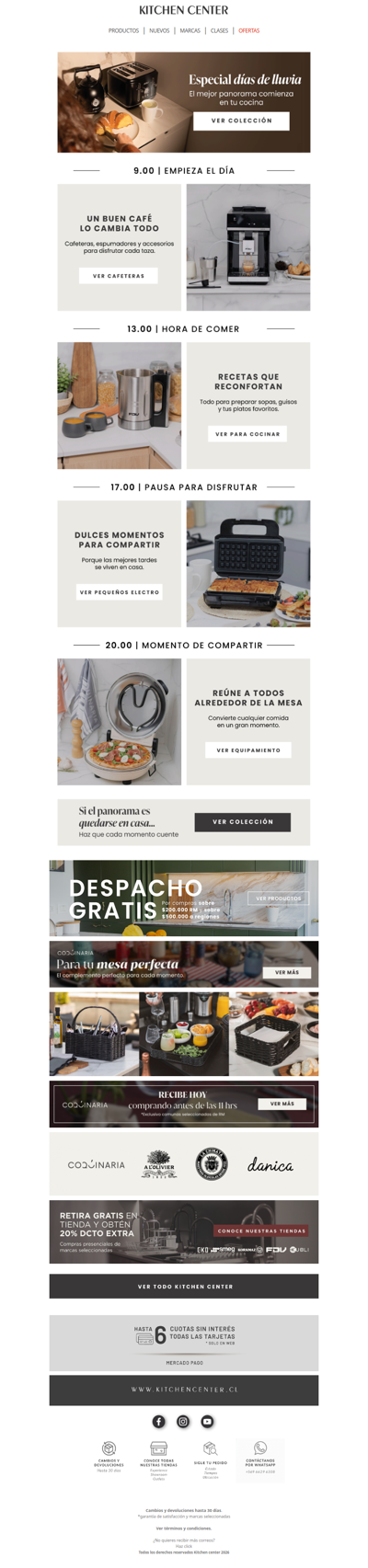 🌧️ Café, cocina y lluvia... el panorama perfecto