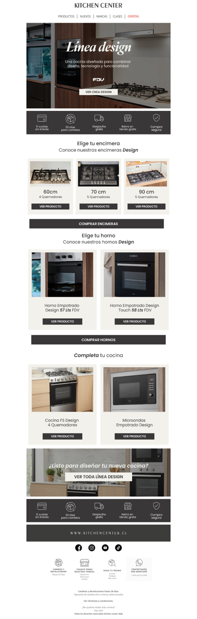 ¿Renovando tu cocina? Descubre Línea Design FDV 🔥