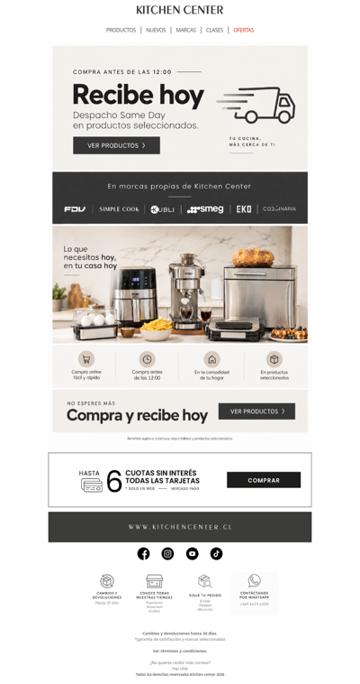 🚚 Compra antes de las 12 y recibe hoy