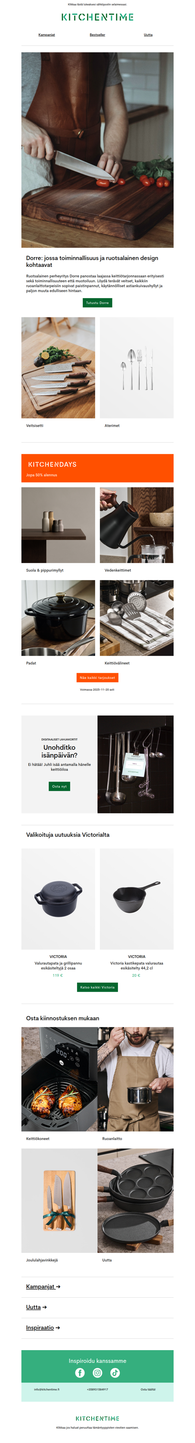 Ruotsalainen design ja toiminnallisuus kohtaavat | Dorre