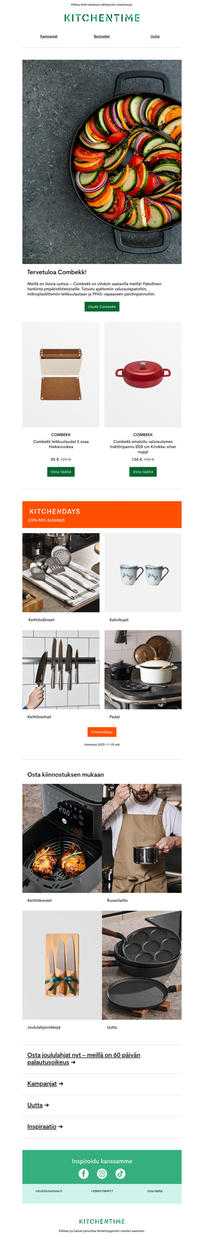 Tervetuloa Combekk | Uusi tuotemerkki valikoimassamme