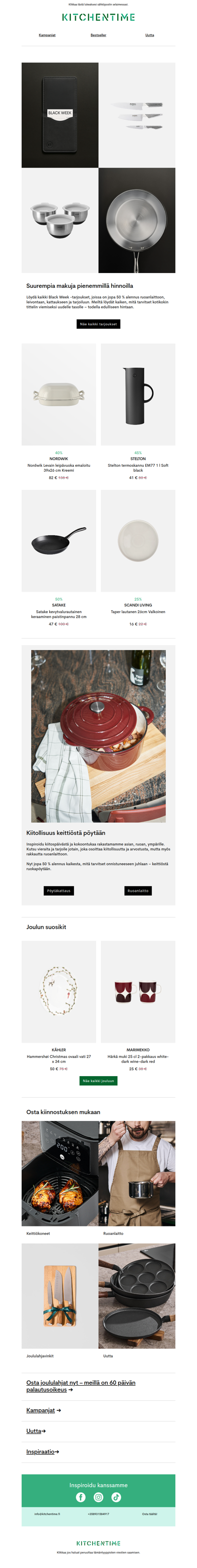 Suurempia makuja pienemmillä hinnoilla