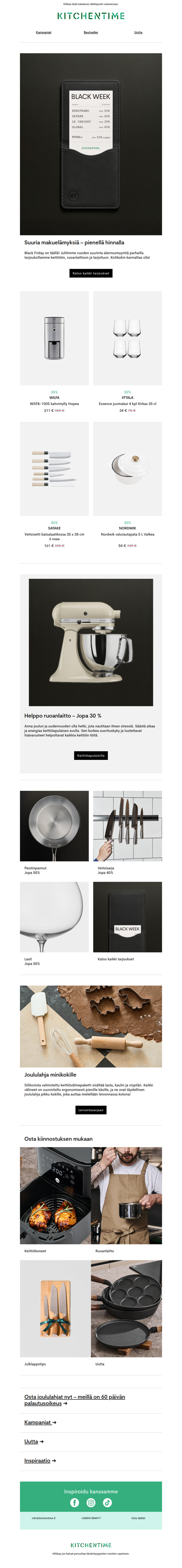 KitchenTimes-alennusmyynti | Jopa 50%