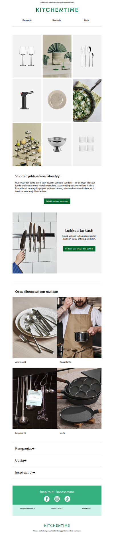 Vuoden juhla-ateria lähestyy