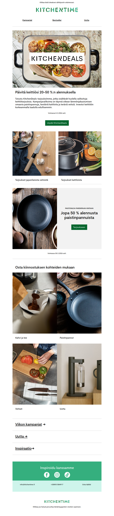 KitchenDeals | 20 - 50% alennus