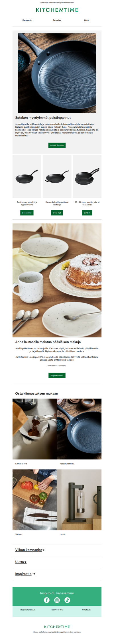 Satake-pussimyyjä – pakollinen jokaisen keittiössä!