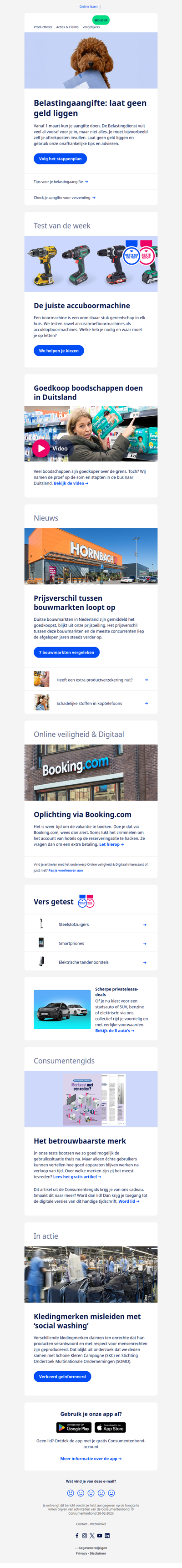 Belastingaangifte: laat geen geld liggen