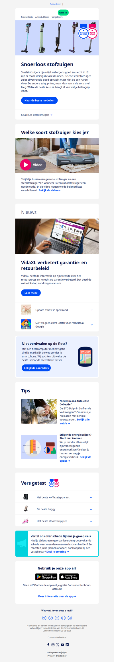 Hoe kies je een goede steelstofzuiger?