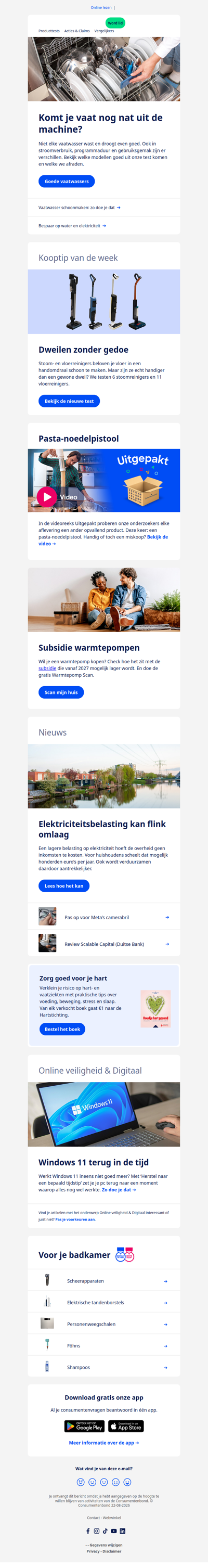 Welke vaatwasser wast én droogt goed?