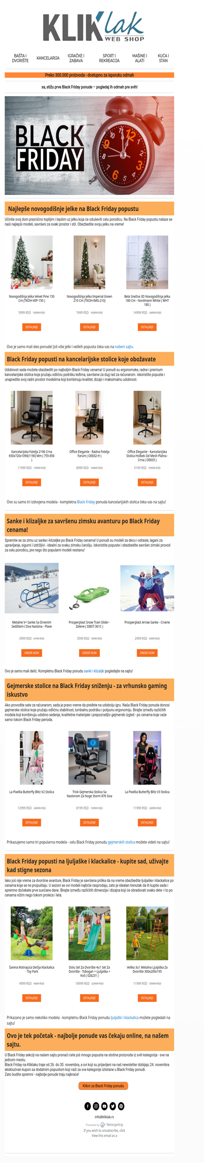 Ekskluzivno: pogledajte prvih 5 ponuda za Crni petak!