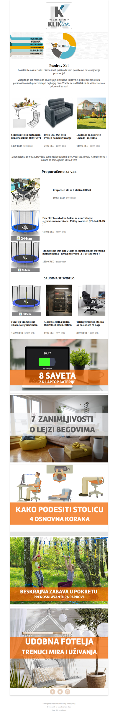 Vratite se na Kliklak.rs, imamo nešto posebno za vas!