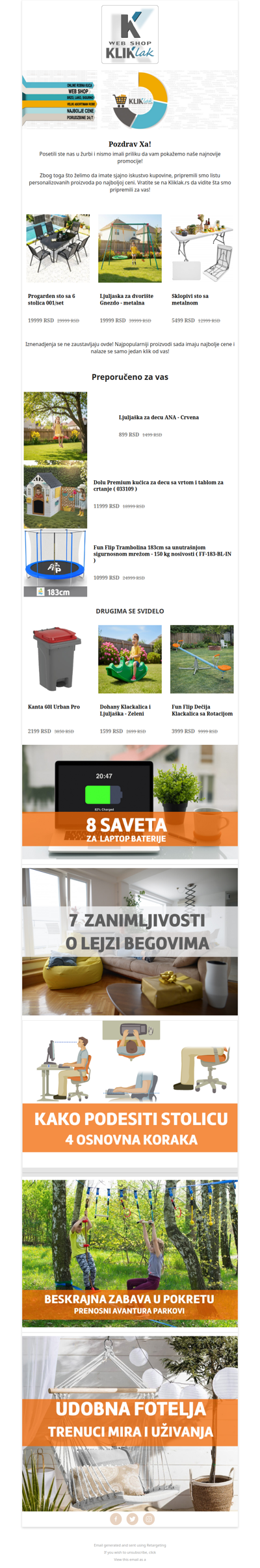 Vratite se na Kliklak.rs, imamo nešto posebno za vas!