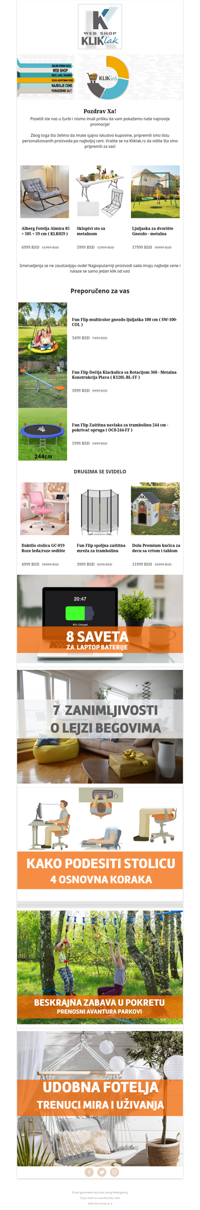 Vratite se na Kliklak.rs, imamo nešto posebno za vas!