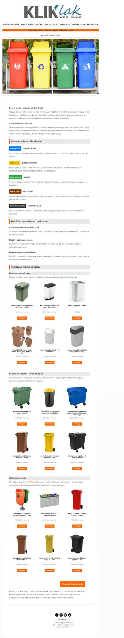 Kupi kvalitet koji se vidi na prvi pogled!