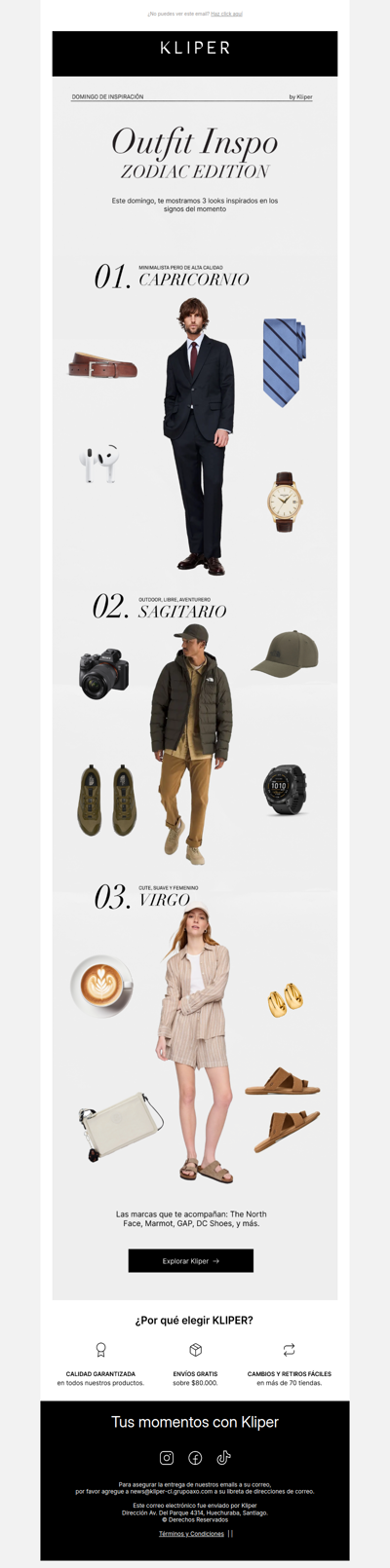 3 signos, 3 outfits que te van a obsesionar ✨