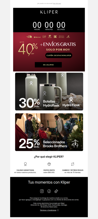 HOY: Envíos Gratis  🚚✨