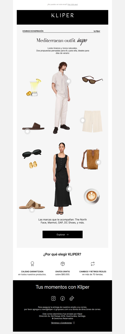 Looks inspirados en el Mediterraneo ✨