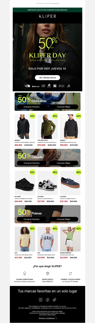 Kliper Day ya empezó  ⏰ Hasta 50% off