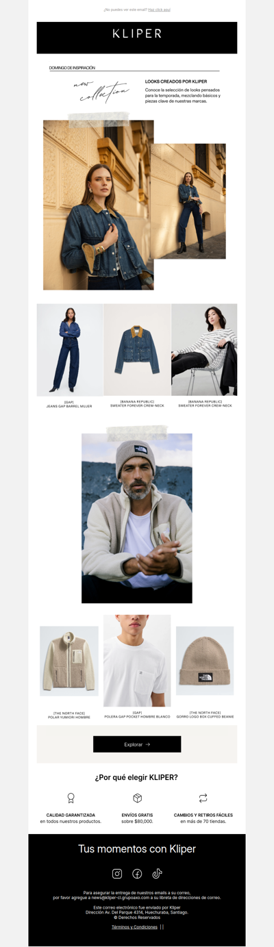 New Collection: Looks listos para usar