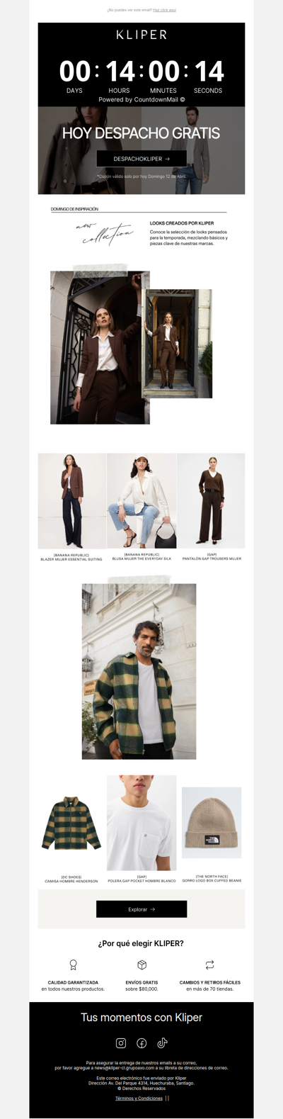 HOY DESPACHO GRATIS 💌