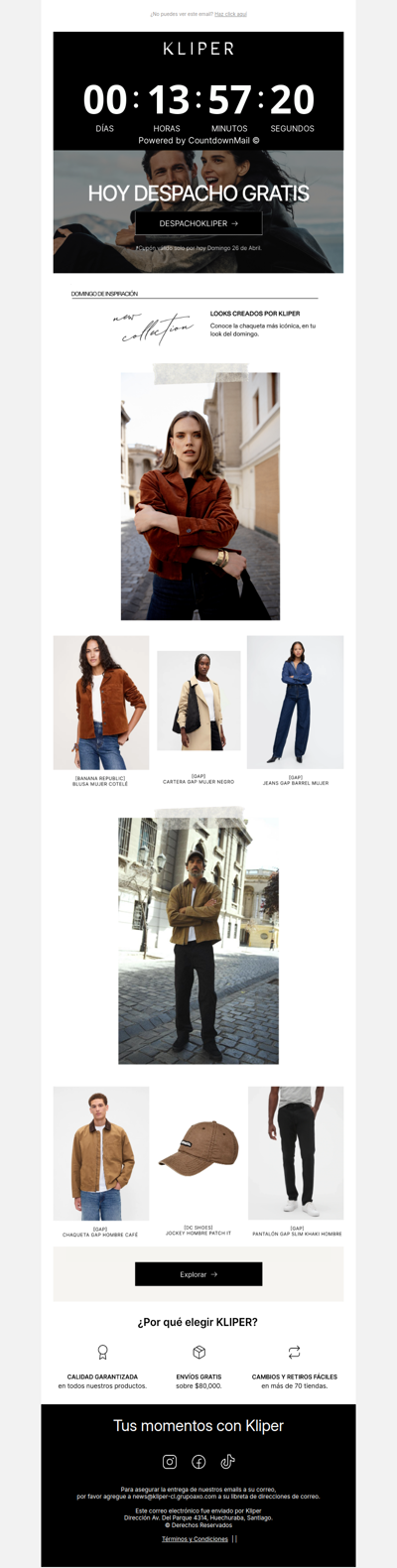 HOY DESPACHO GRATIS 💌