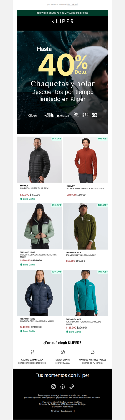 Los favoritos de este invierno