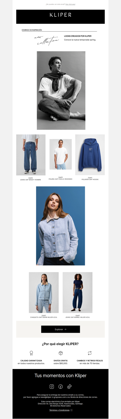 New Collection: Looks listos para usar