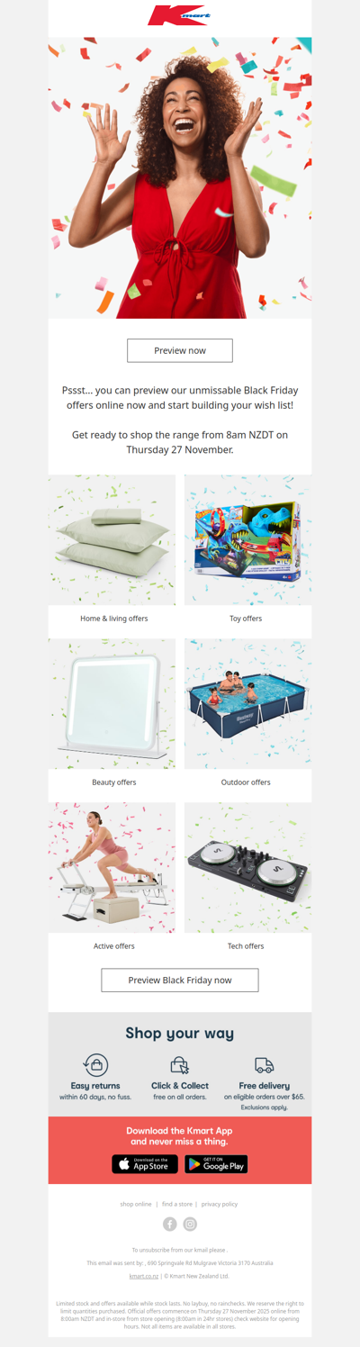 Want an early look at Black Friday? 👀