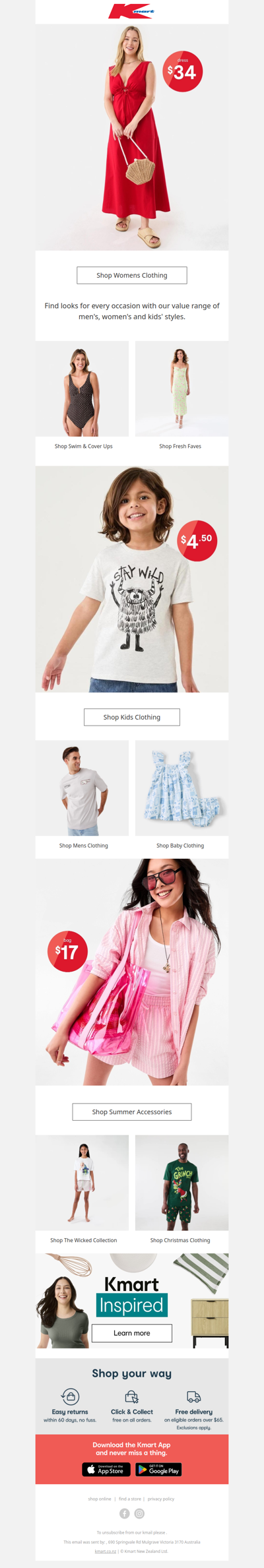 Fresh looks for the whole fam 👏