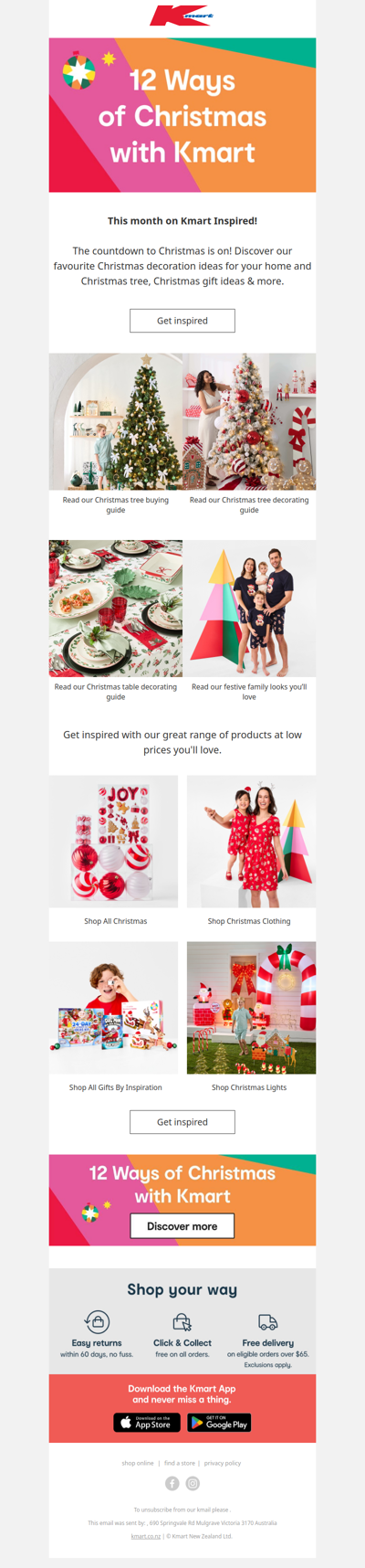 12 Ways of Christmas with Kmart 🎄