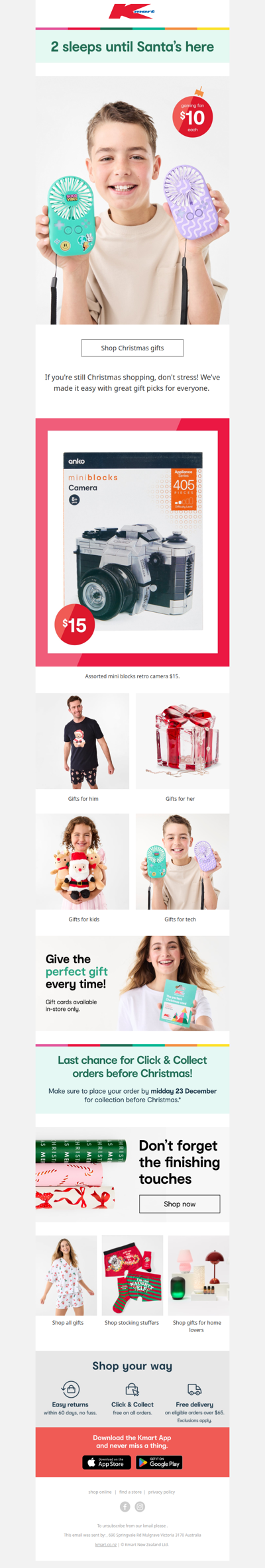 Get those last-minute gifts sorted! 🎁