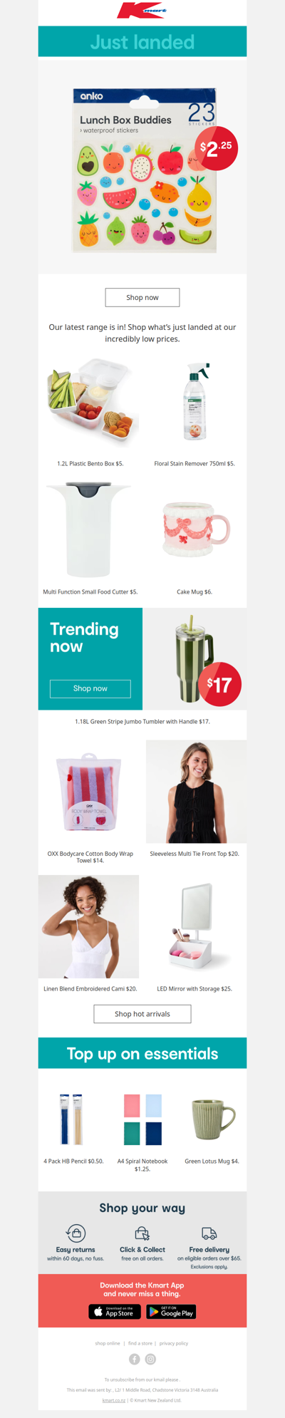 Coming in hot! Just landed 🔥