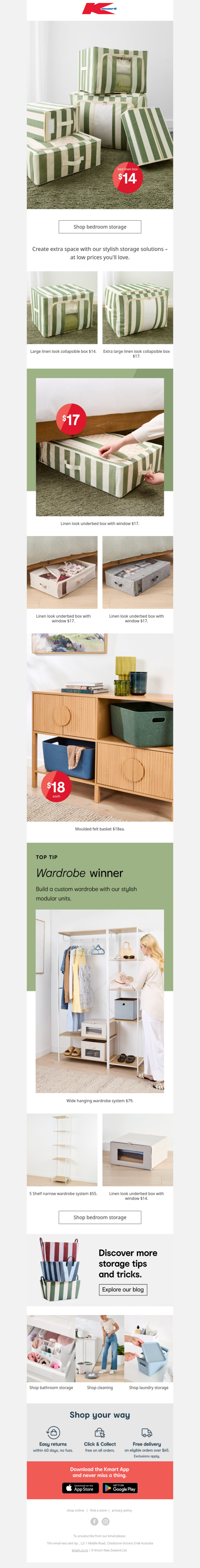 Wardrobe storage that wows 💕