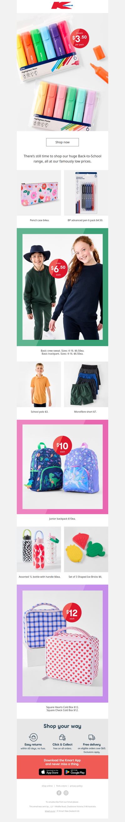 Still shopping for school? Don’t stress! 📚