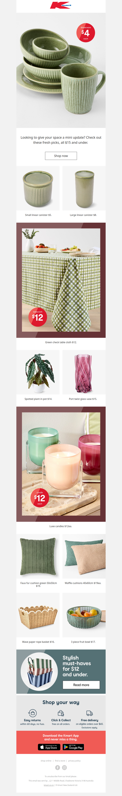 Stylish home finds from $4 🙌